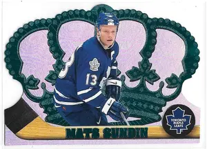 1997-98 Crown Royale Emerald Green #132 Mats Sundin