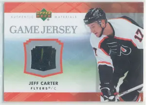 2007-08 UPPER DECK - JEFF CARTER #J-JC GAME JERSEY