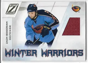 2010-11 Zenith Winter Warriors #ZB Zach Bogosian