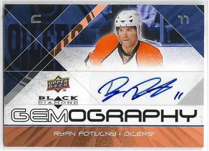 2008-09 Black Diamond Gemography #G-PO Ryan Potulny