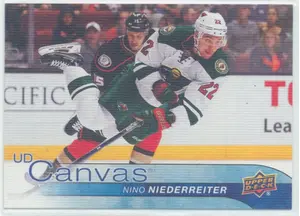 2016-17 UPPER DECK - NINO NIEDERREITER #C47 UD CANVAS