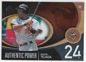 2007 SP Authentic Authentic Power #AP-36 Miguel Tejada