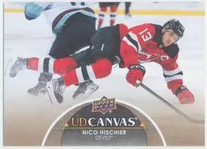 2021-22 UPPER DECK - NICO HISCHIER #C168 UD CANVAS