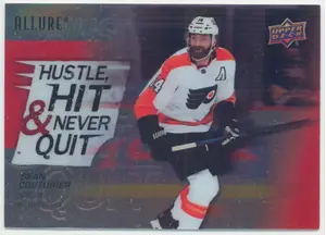 2021-22 ALLURE - SEAN COUTURIER #HH-13 HUSTLE, HIT & NEVER QUIT