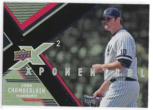 2008 UD X Xponential 2 #X2-JC Joba Chamberlain