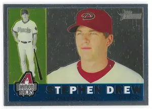 2009 Topps Heritage Chrome #C57 Stephen Drew (0465/1960)