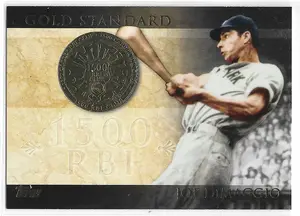 2012 Topps Gold Standard #GS-18 Joe DiMaggio