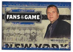 2005 Donruss Fans of the Game #FG-5 Meat Loaf