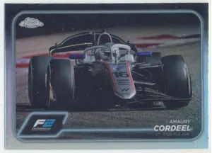 2024 Topps Chrome Formula 1 - Amaury Cordeel #104 F2 Drivers Refractor Parallel