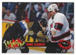 1994-95 Classic Enforcers of Hockey #E10 Mark DeSantis