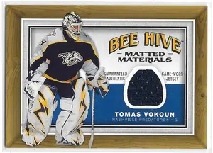 2006-07 Beehive Matted Materials #MM-TV Tomas Vokoun