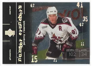 2000-01 Upper Deck Number Crunchers #NC6 Jeremy Roenick