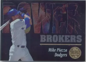 1994 Leaf - Mike Piazza #6 Power Brokers