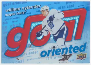 2025-26 UPPER DECK - WILLIAM NYLANDER #GO-5 GOAL ORIENTED