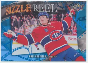 2025-26 UPPER DECK - COLE CAUFIELD #SR-42 SIZZLE REEL