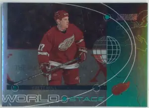 2002-03 STADIUM CLUB - BRETT HULL #WS-7 WORLD STAGE