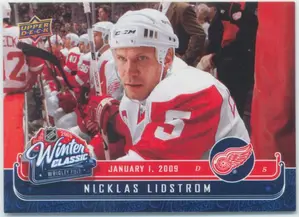 2008-09 MVP - NICKLAS LIDSTROM #WC7 WINTER CLASSIC