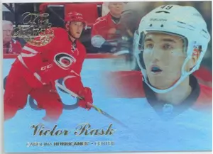 2014-15 FLEER SHOWCASE - VICTOR RASK #51 FLAIR SHOWCASE