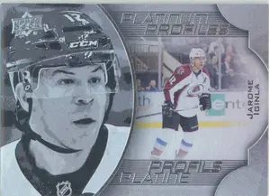 2016-17 TIM HORTONS - JAROME IGINLA #PP-3 PLATINUM PROFILES