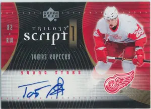 2007-08 TRILOGY - TOMAS KOPECKY #S1-TK SCRIPT 1