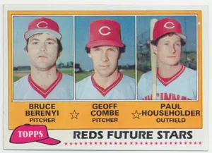 1981 Topps - Bruce Berenyi RC/Geoff Combe RC/Paul Householder RC #606
