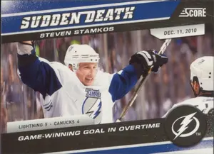 2011-12 SCORE - STEVEN STAMKOS #22 SUDDEN DEATH