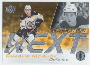 2019-20 UPPER DECK - CHARLIE McAVOY #GN-11 GENERATION NEXT