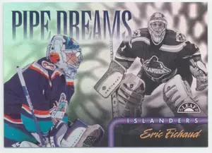 1997-98 LEAF - ERIC FICHAUD #15 PIPE DREAMS PROMO