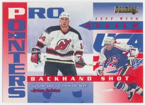 1995-96 DONRUSS - BRIAN ROLSTON #9 PRO POINTERS