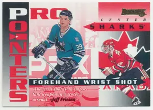 1995-96 DONRUSS - JEFF FRIESEN #11 PRO POINTERS