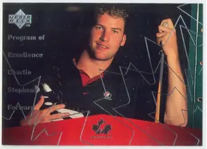 1998-99 UPPER DECK - CHARLIE STEPHENS #409 PROGRAM OF EXCELLENCE RC