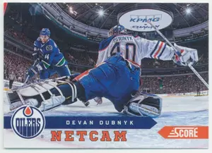 2013-14 SCORE - DEVAN DUBNYK #NC-2 NET CAM