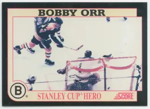 1991-92 SCORE - BOBBY ORR STANLEY CUP HERO #NNO⚠️