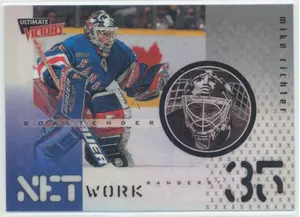 1999-00 ULTIMATE VICTORY - MIKE RICHTER NET WORK #NW5