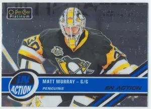 2017-18 O-PEE-CHEE PLATINUM - MATT MURRAY #IA-19 IN ACTION