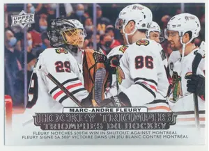 2022-23 TIM HORTONS - MARC-ANDRE FLEURY #HT-17 HOCKEY TRIUMPHS