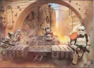 2016 Star Wars Rogue One - Imperial Tank & Troopers Montages #M6