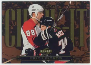 1997-98 SCORE - ERIC LINDROS #1 CHECK-IT