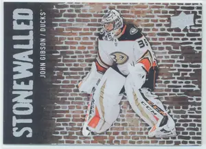 2018-19 UPPER DECK - JOHN GIBSON #SW-16 STONEWALLED
