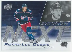 2019-20 UPPER DECK - PIERRE-LUC DUBOIS #GN-16 GENERATION NEXT