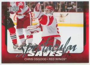 2008-09 UPPER DECK - CHRIS OSGOOD #SAVE1 SPECTACULAR SAVES