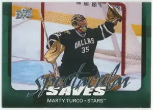 2008-09 UPPER DECK - MARTY TURCO #SAVE6 SPECTACULAR SAVES