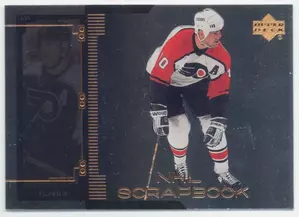 1999-00 UPPER DECK - JOHN LeCLAIR #SB-13 NHL SCRAPBOOK