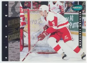 1994-95 PARKHURST SE - NICKLAS LIDSTROM #ES-4 EURO STARS