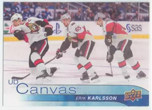 2016-17 UPPER DECK - ERIK KARLSSON #C58 CANVAS
