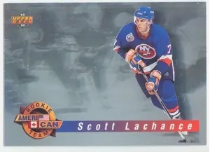 1992-93 UPPER DECK - SCOTT LACHANCE #AC4 AMERI/CAN ROOKIE TEAM