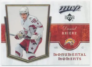 2007-08 MVP - DANIEL BRIERE #MM10 MONUMENTAL MOMENTS