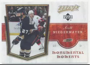 2007-08 MVP - SCOTT NIEDERMAYER #MM14 MONUMENTAL MOMENTS