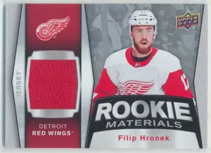 2018-19 UPPER DECK - FILIP HRONEK #RM-FH ROOKIE MATERIALS