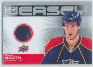 2010-11 UPPER DECK - DAVID BOOTH #GJ-BO GAME JERSEY